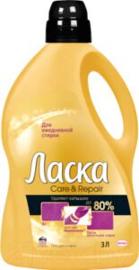 Гель для стирки Ласка Восстановление 3D уход (3л)