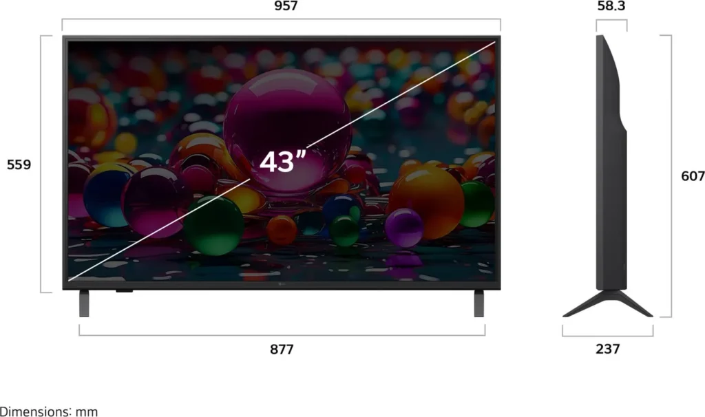 Изображение товара Телевизор LG 43" 43UA75009LA (Копировать)